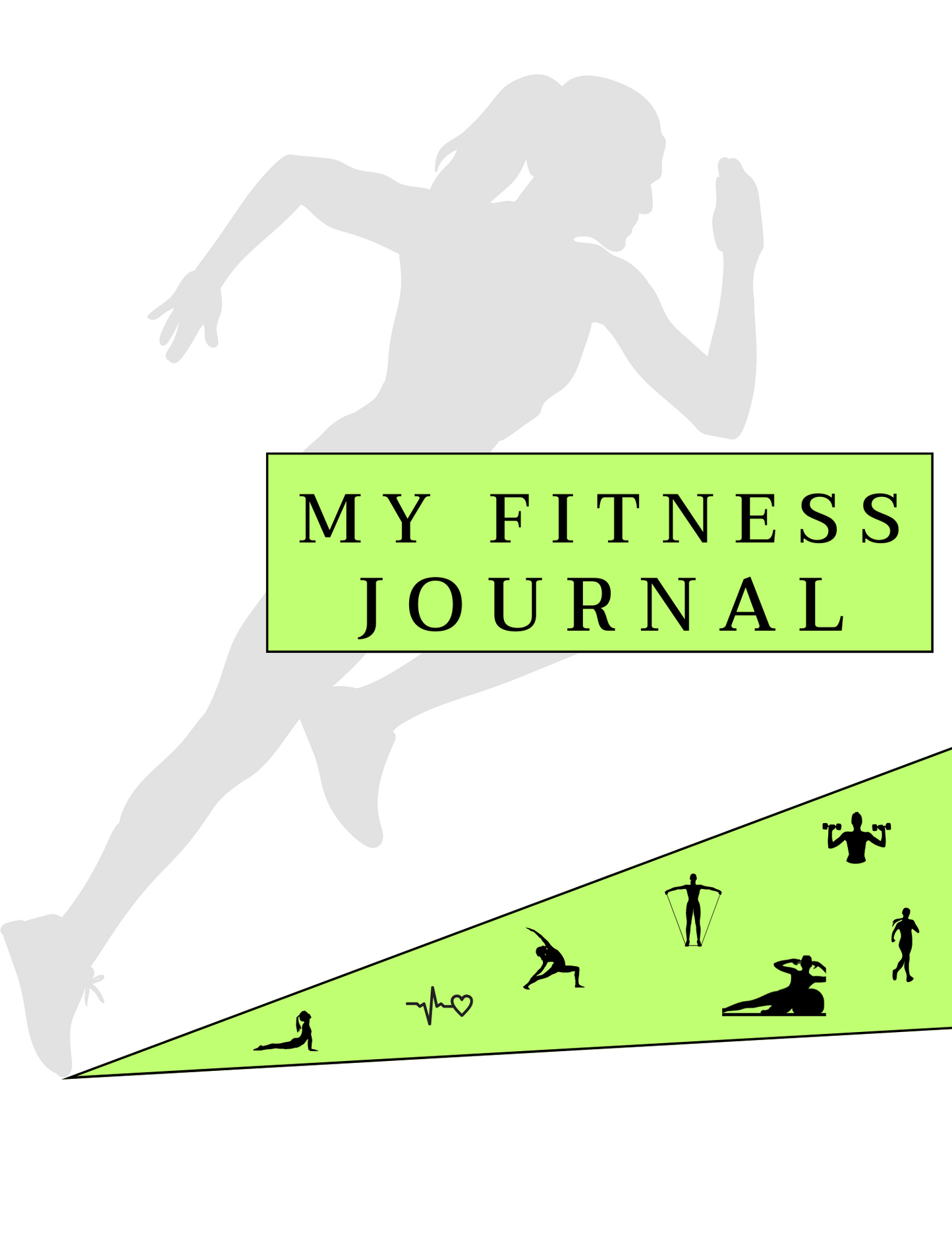 Fitness Journal (PDF Digital Product - Instant Download - 56 pages)