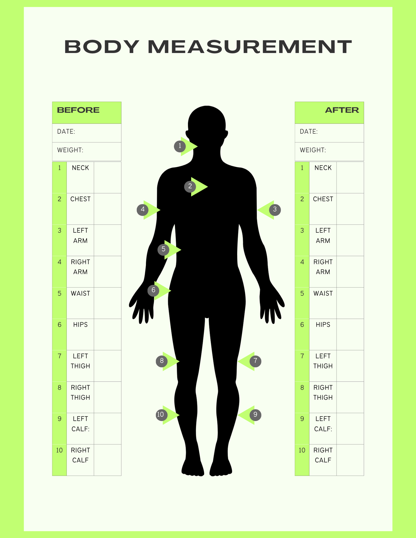 Fitness Journal (PDF Digital Product - Instant Download - 56 pages)