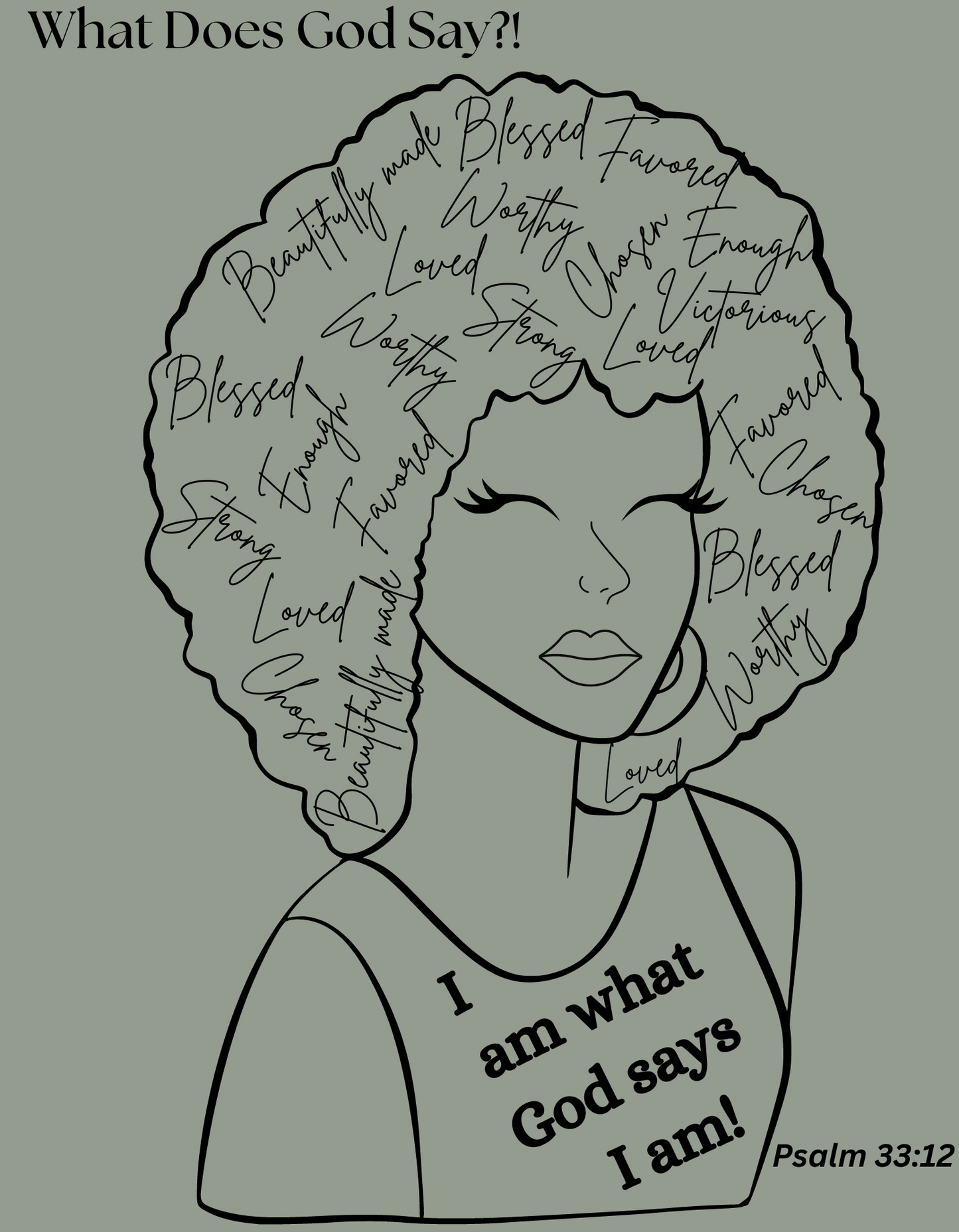 "I Am What God Says I Am! Unisex T-shirt - Soft