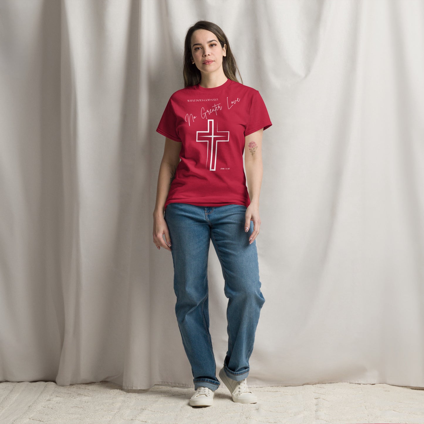 "No Greater Love" Unisex classic tee