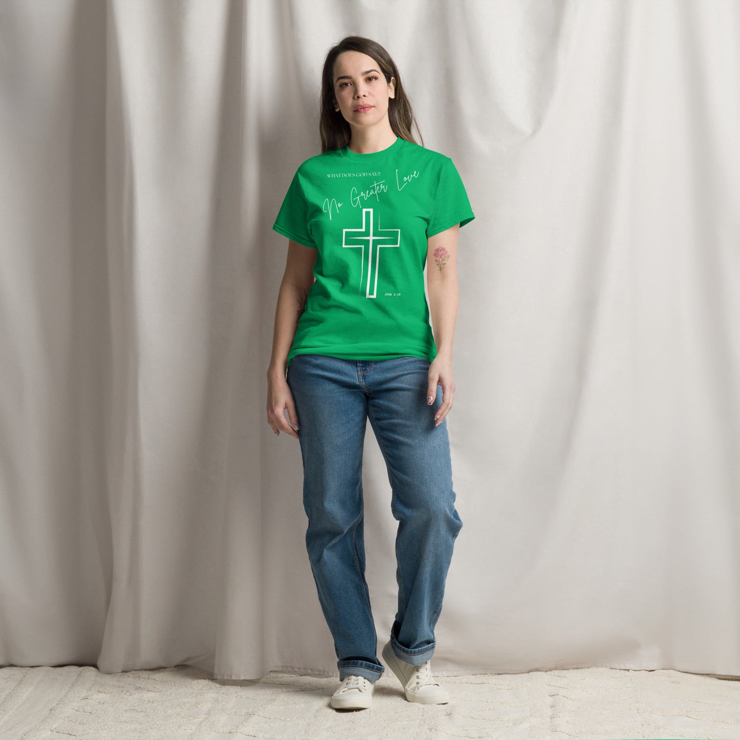 "No Greater Love" Unisex classic tee