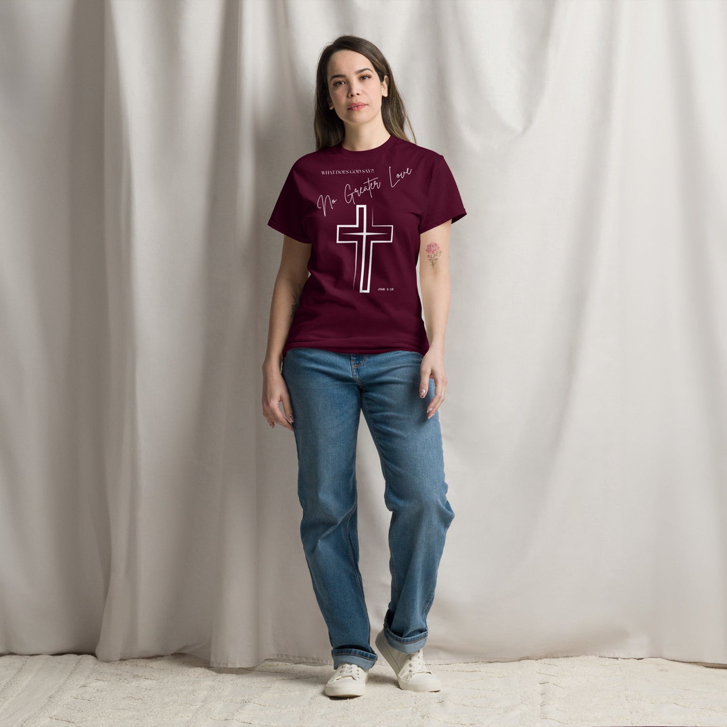 "No Greater Love" Unisex classic tee