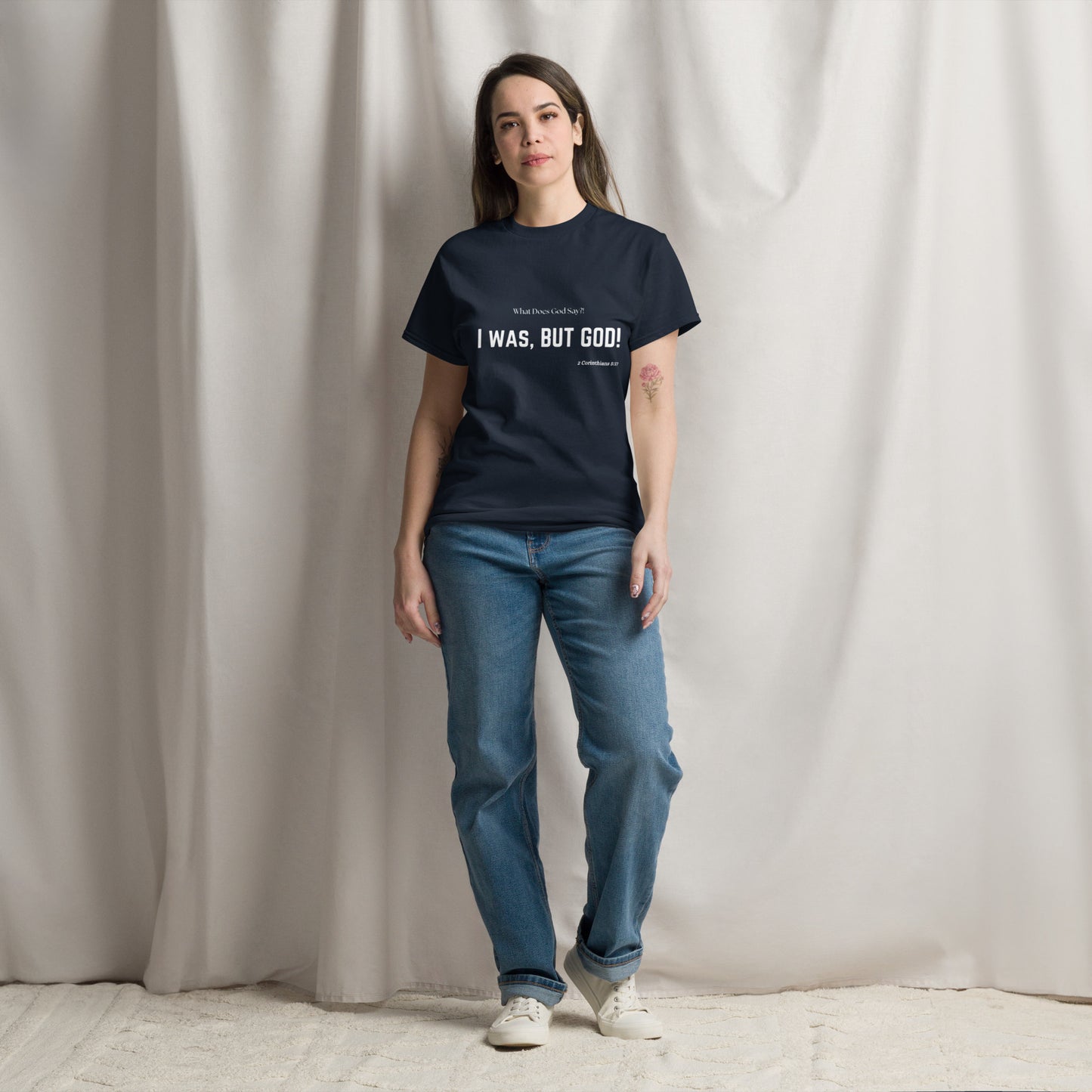 "I was, But God!" Unisex classic tee