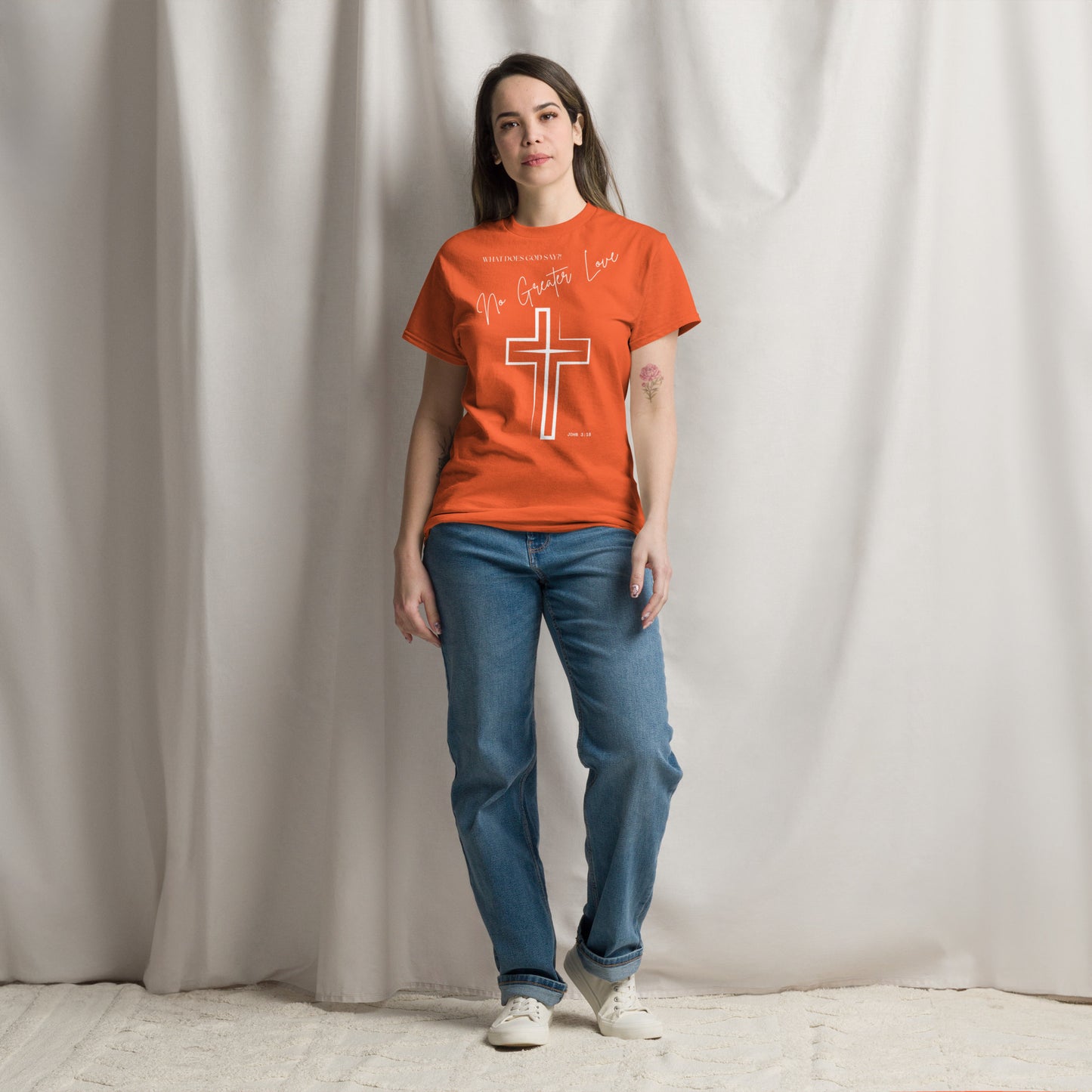 "No Greater Love" Unisex classic tee