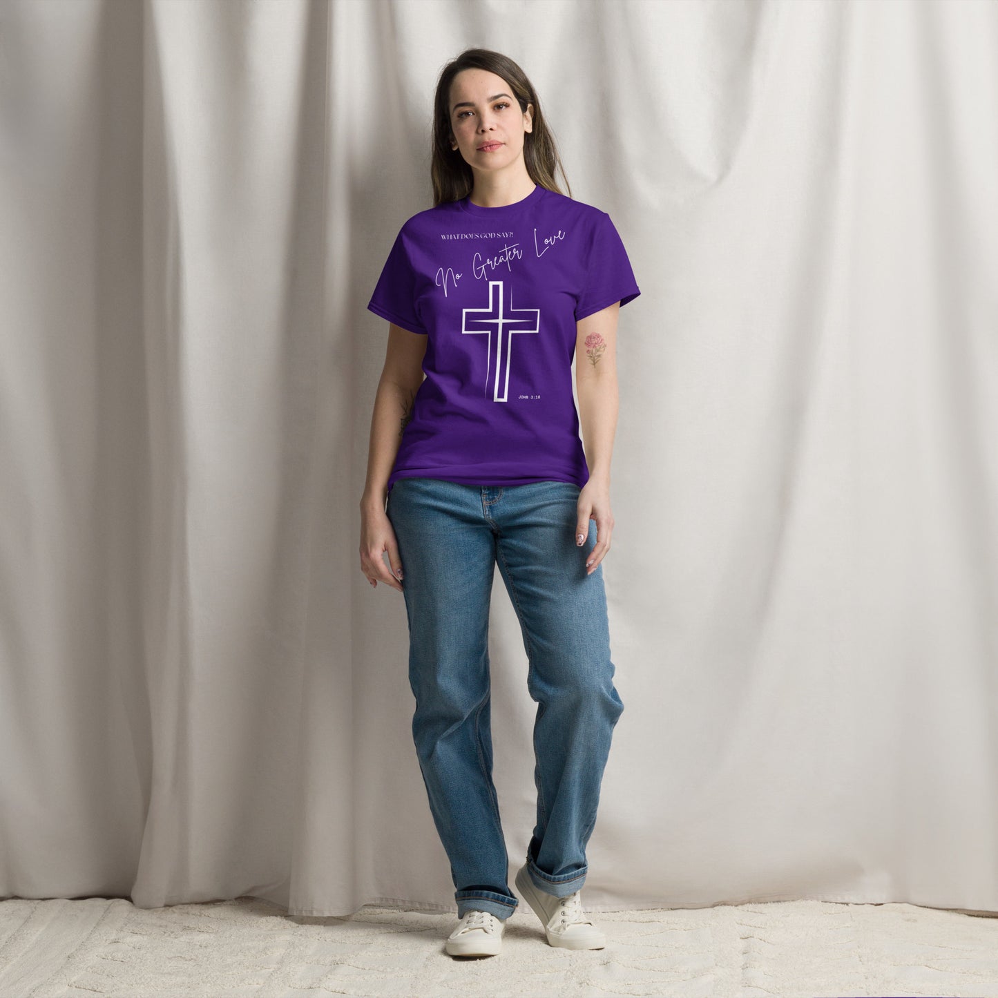 "No Greater Love" Unisex classic tee