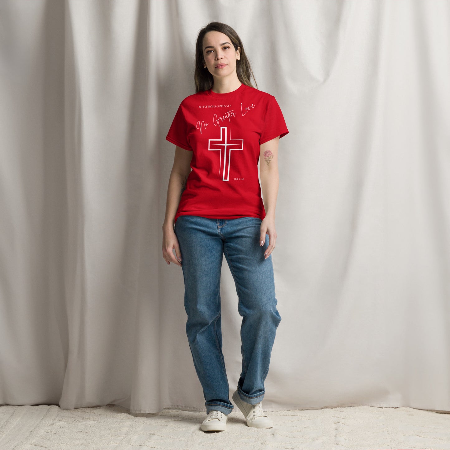 "No Greater Love" Unisex classic tee
