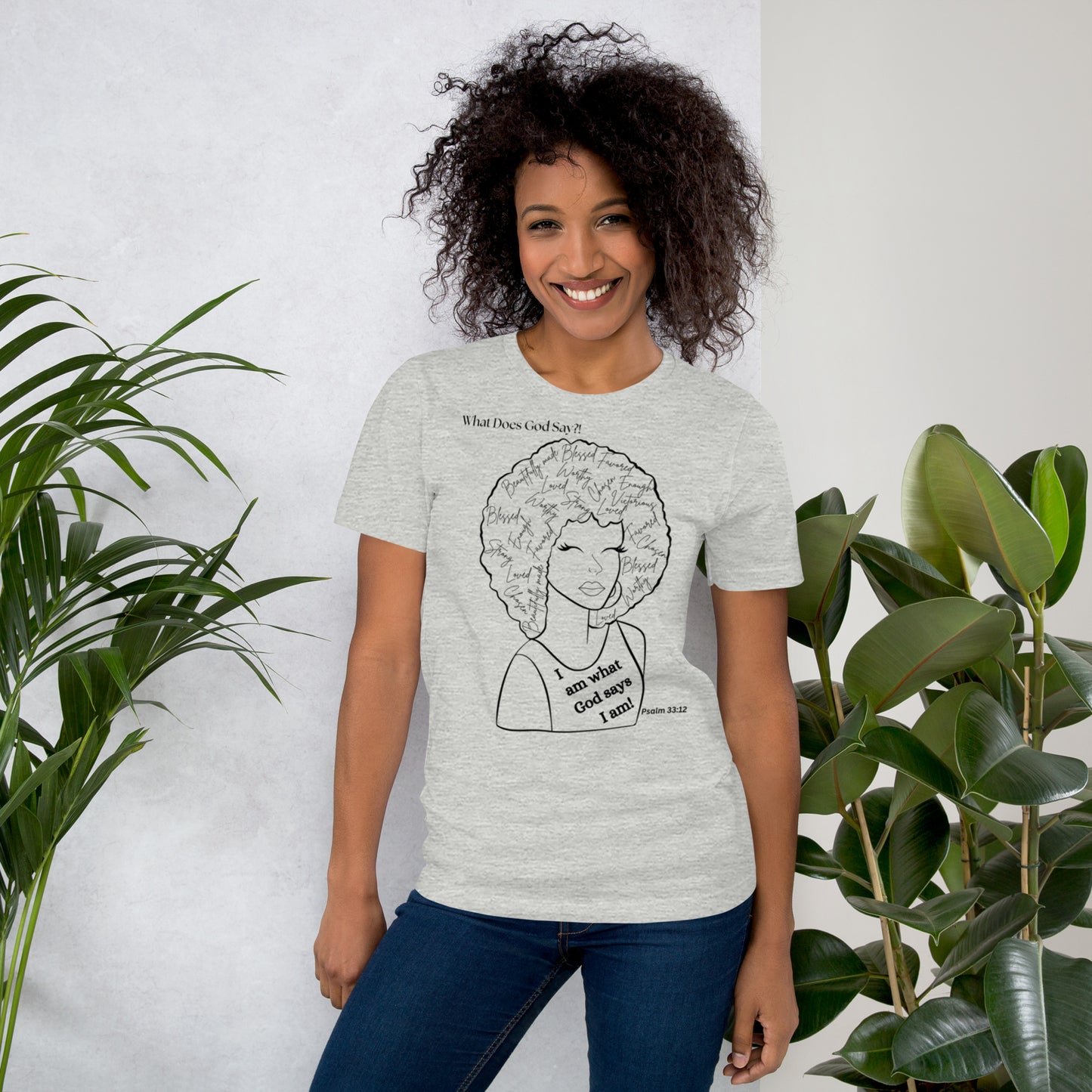 "I Am What God Says I Am! Unisex T-shirt - Soft