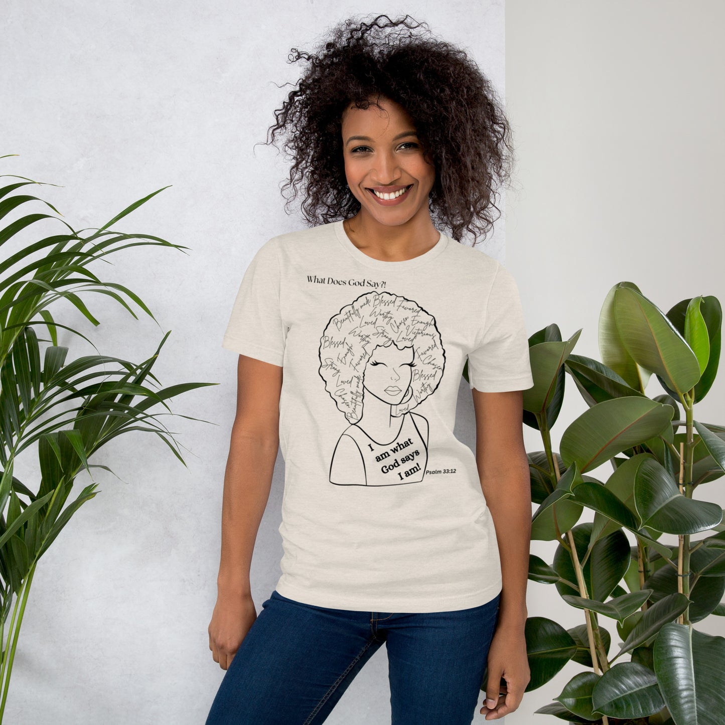 "I Am What God Says I Am! Unisex T-shirt - Soft
