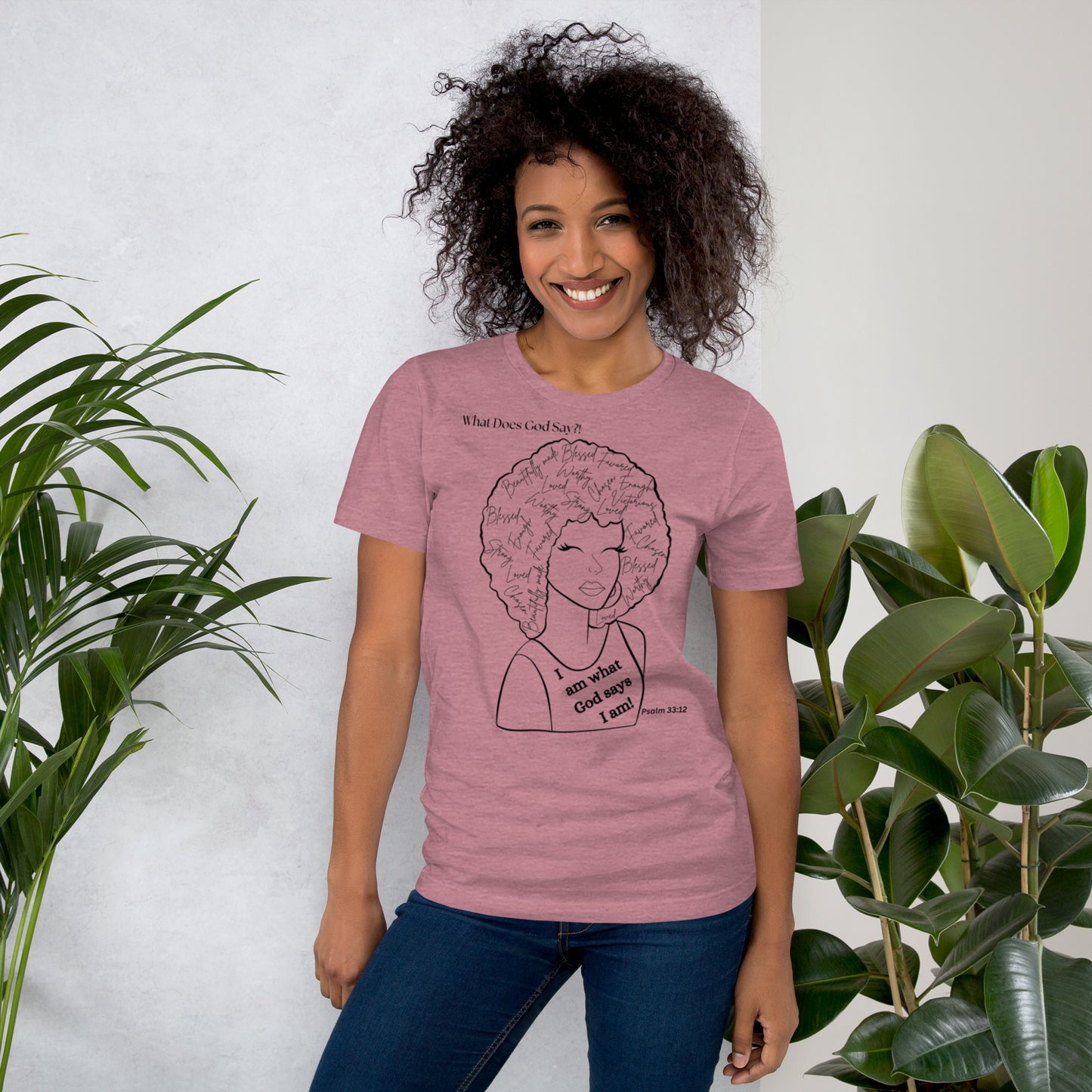 "I Am What God Says I Am! Unisex T-shirt - Soft