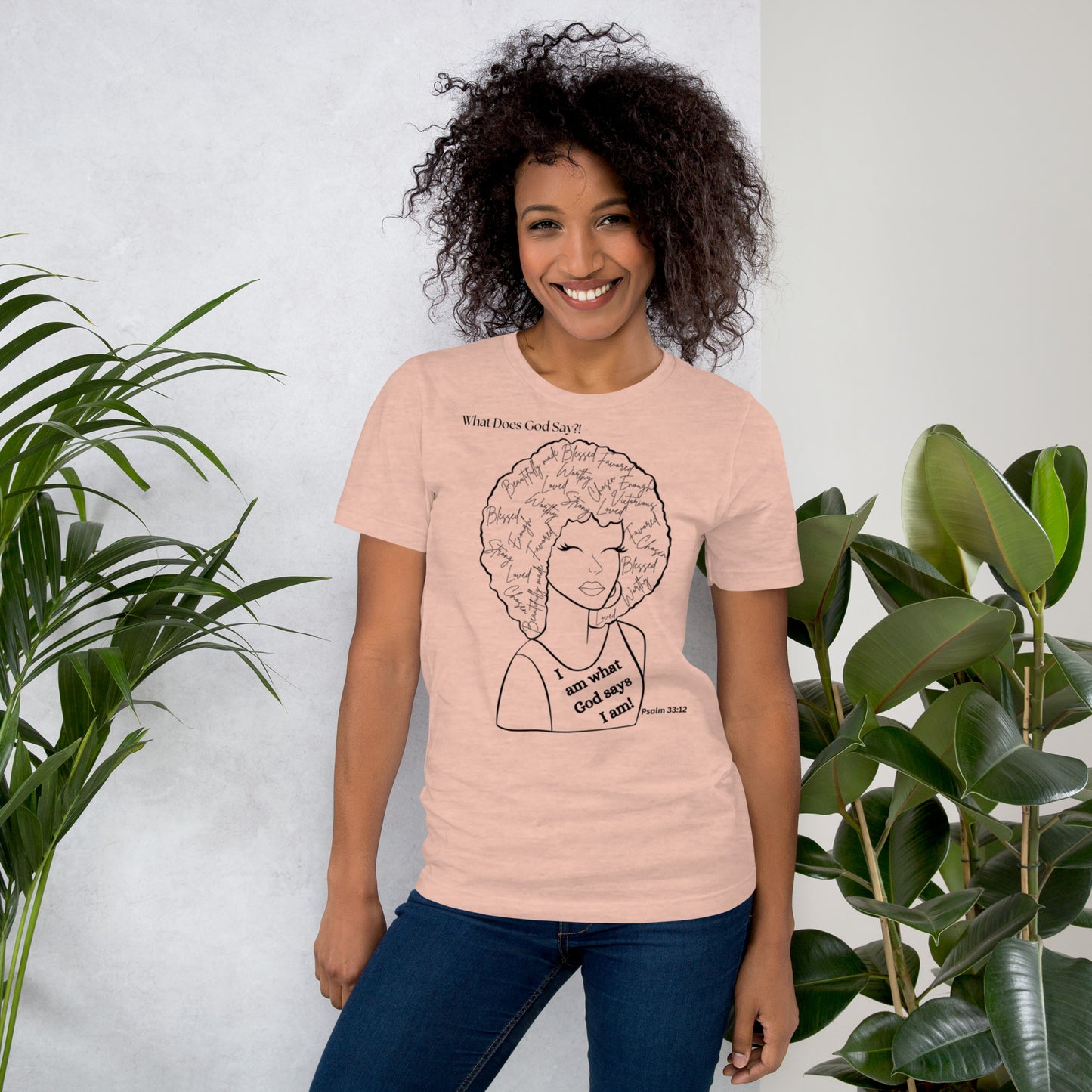 "I Am What God Says I Am! Unisex T-shirt - Soft