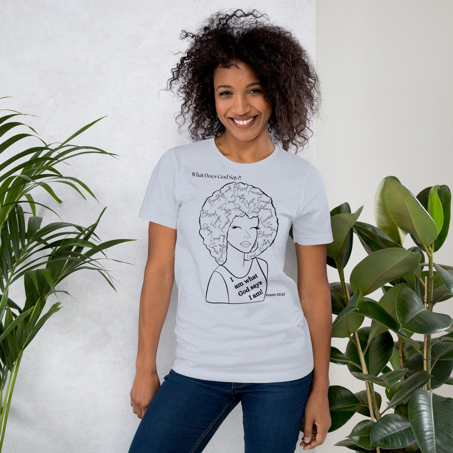 "I Am What God Says I Am! Unisex T-shirt - Soft
