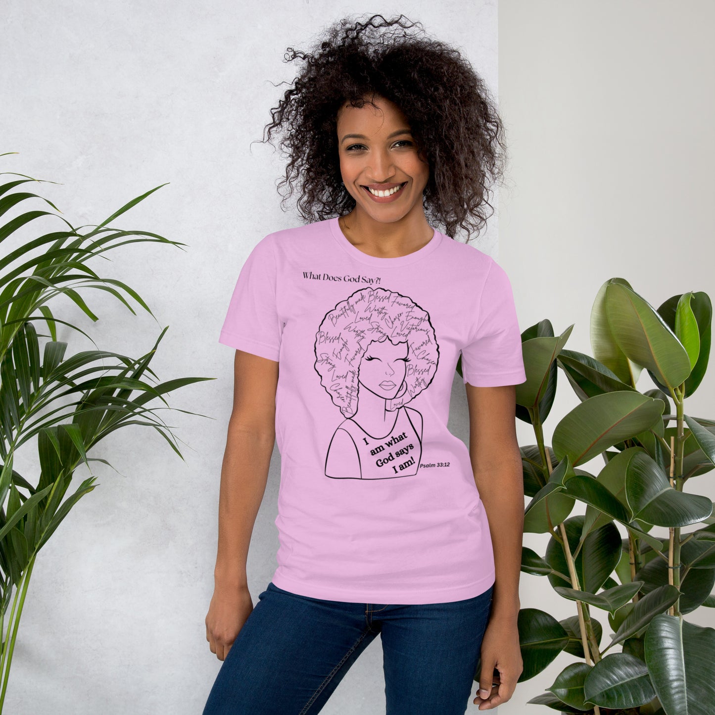 "I Am What God Says I Am! Unisex T-shirt - Soft