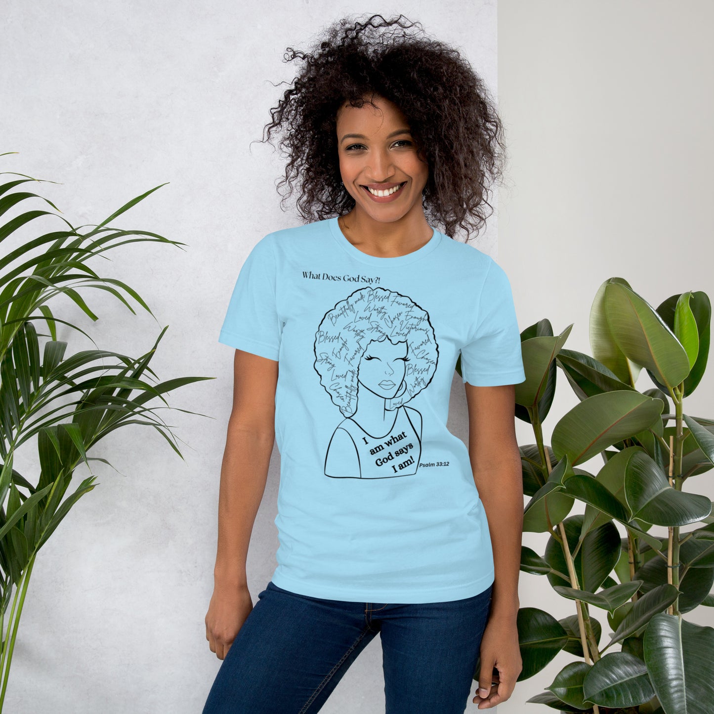 "I Am What God Says I Am! Unisex T-shirt - Soft