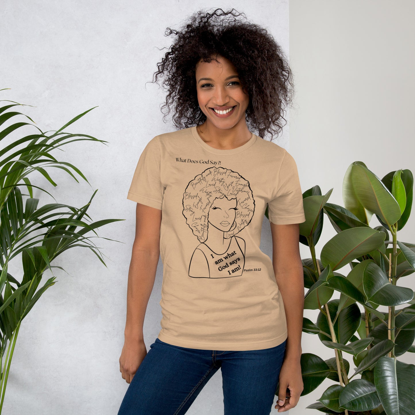 "I Am What God Says I Am! Unisex T-shirt - Soft