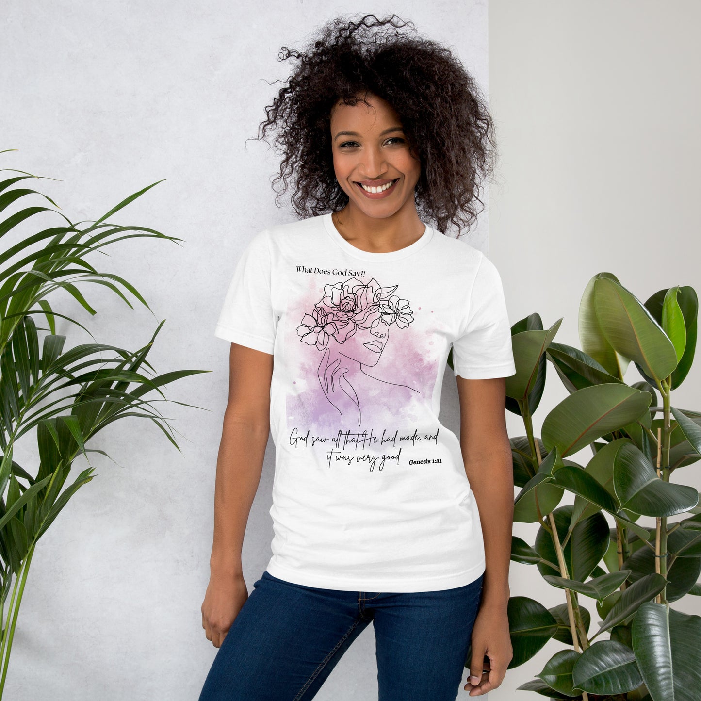 "God saw all that he had made, and it was very good" T-shirt - Soft