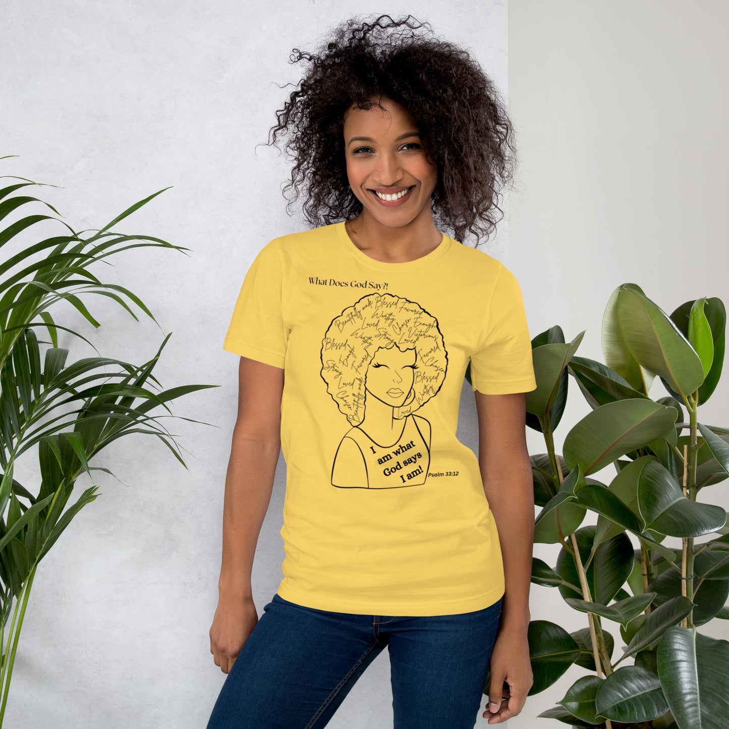 "I Am What God Says I Am! Unisex T-shirt - Soft
