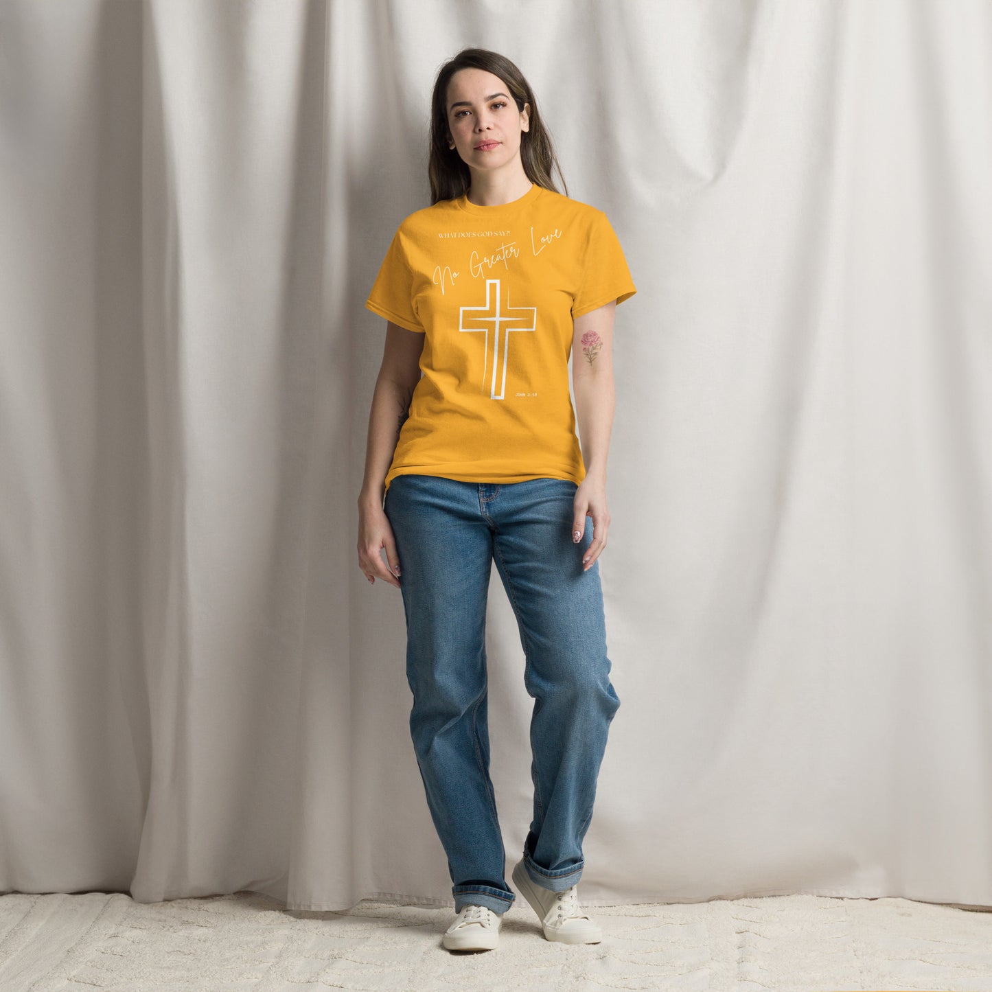 "No Greater Love" Unisex classic tee