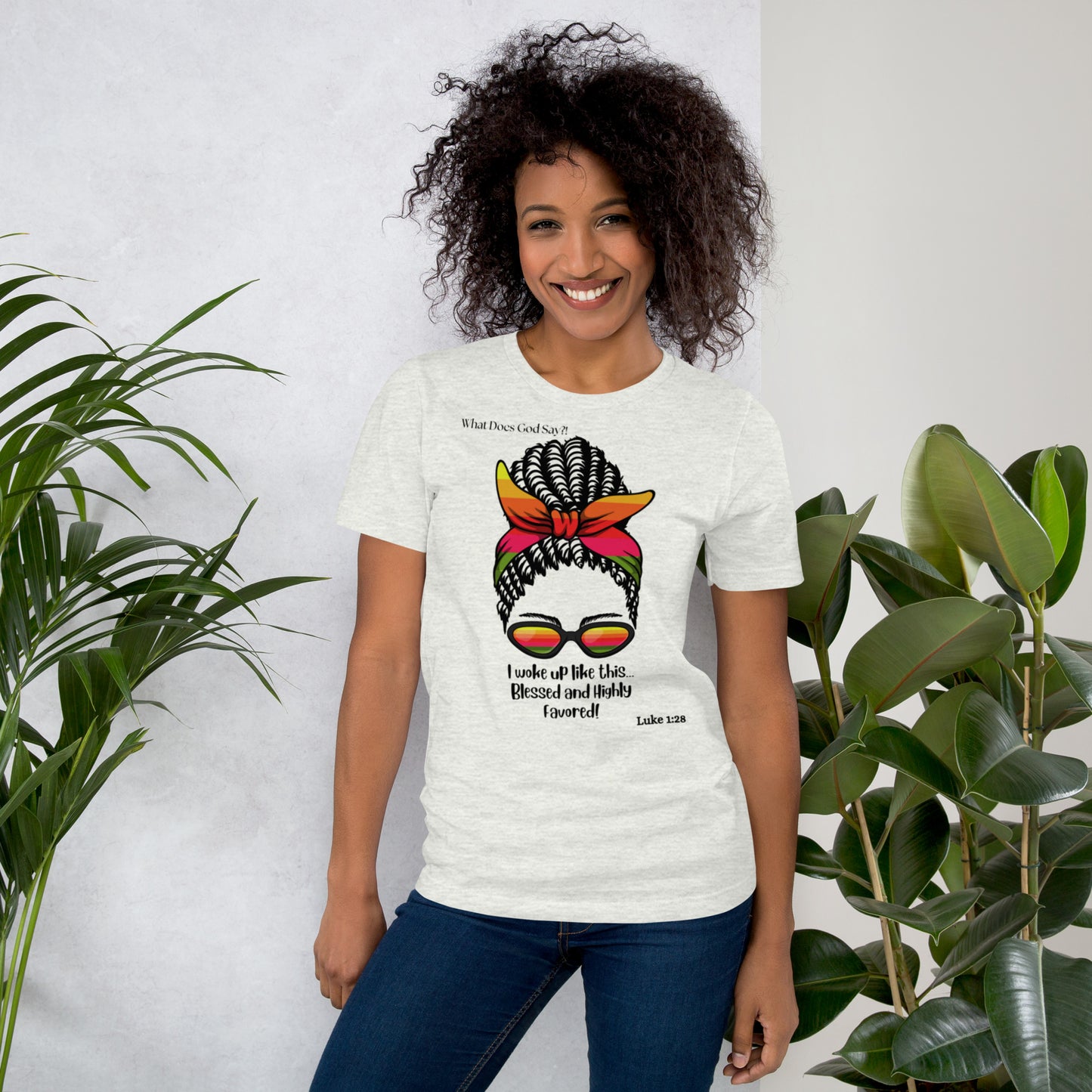 "Blessed and Highly Favored!" Unisex T-shirt - Soft