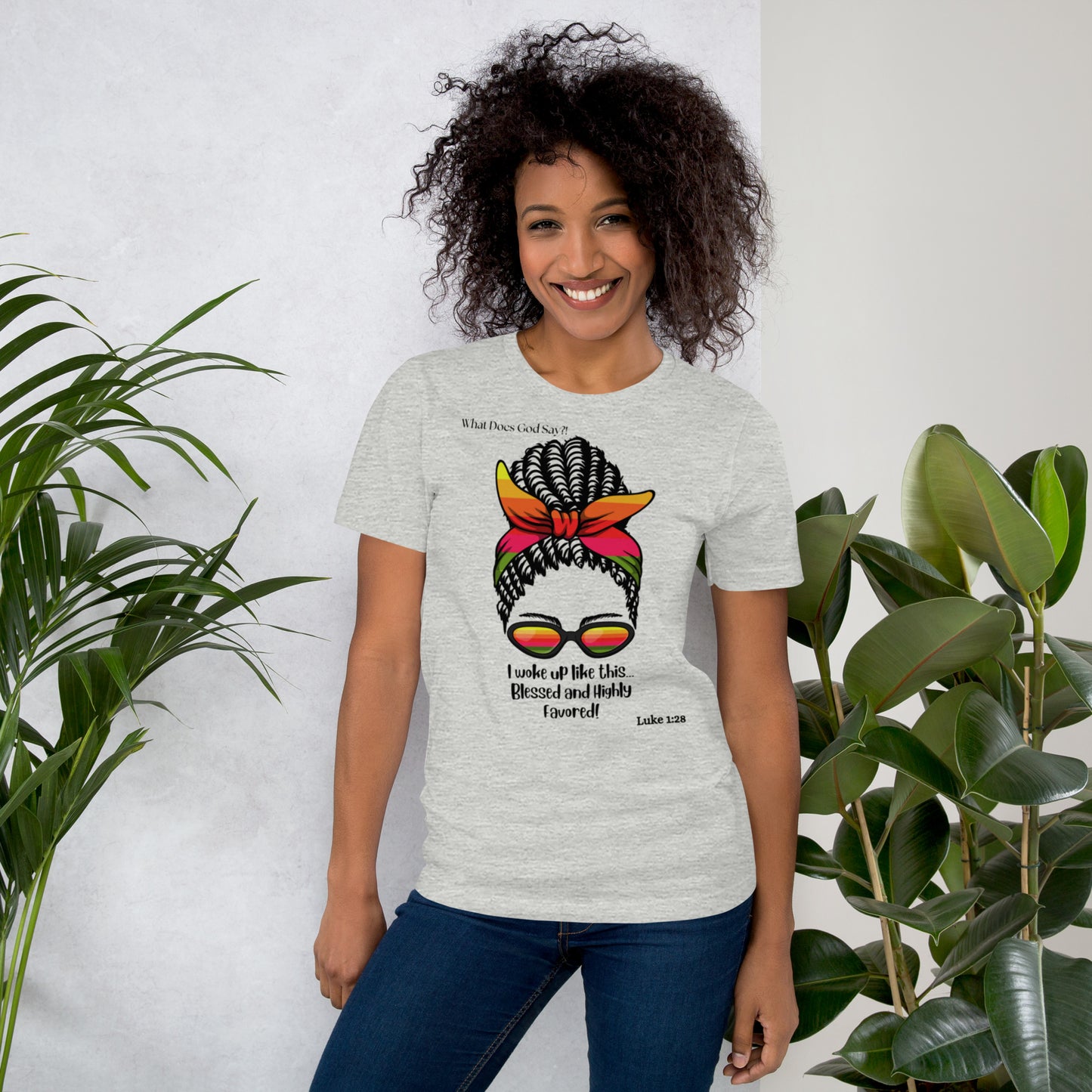 "Blessed and Highly Favored!" Unisex T-shirt - Soft
