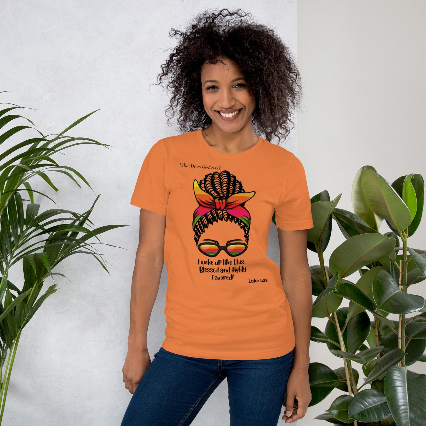 "Blessed and Highly Favored!" Unisex T-shirt - Soft