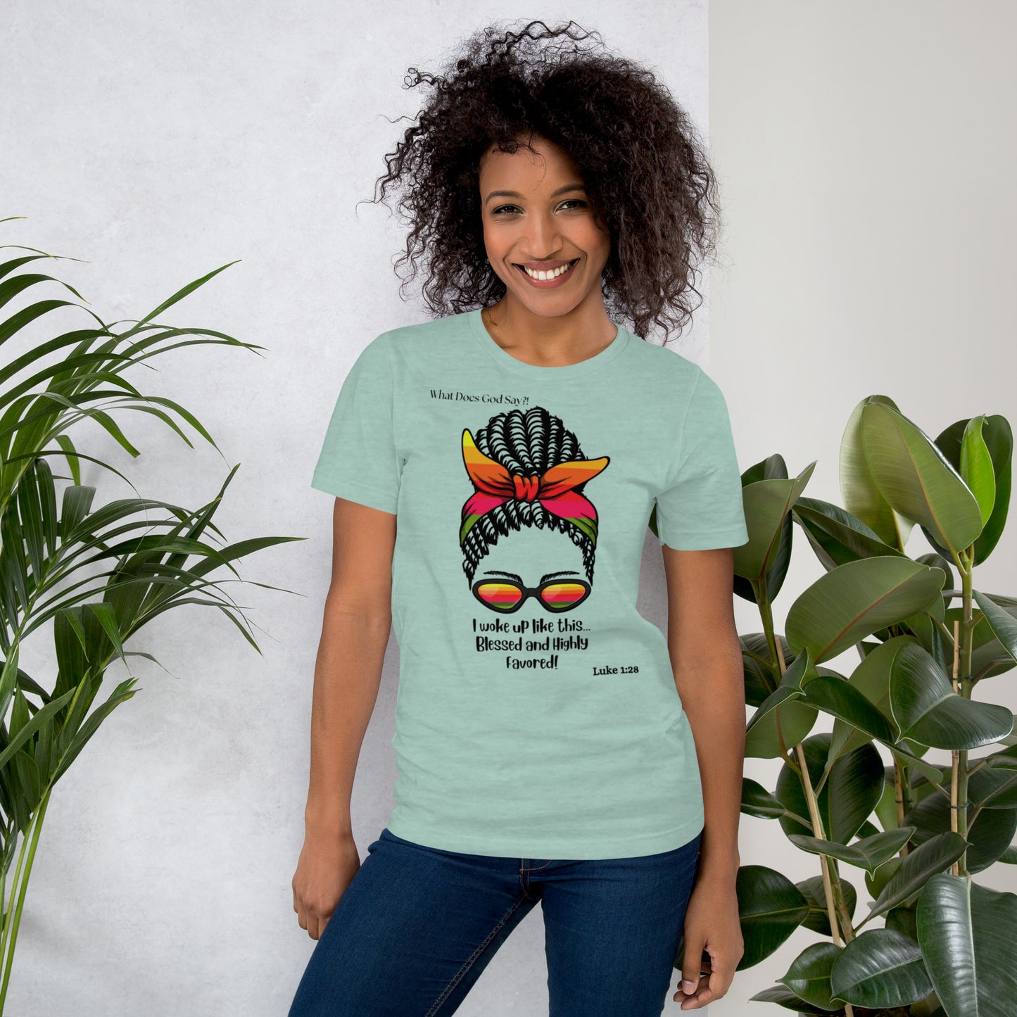 "Blessed and Highly Favored!" Unisex T-shirt - Soft