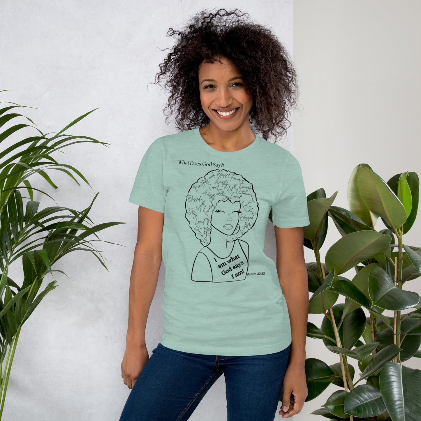 "I Am What God Says I Am! Unisex T-shirt - Soft