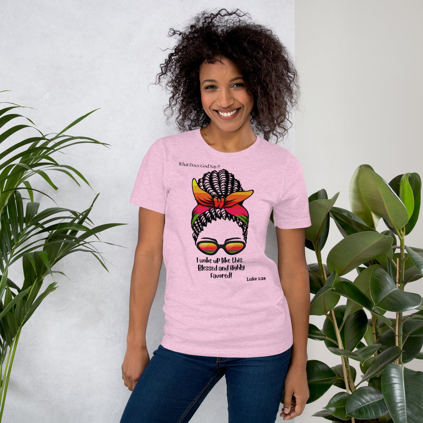 "Blessed and Highly Favored!" Unisex T-shirt - Soft