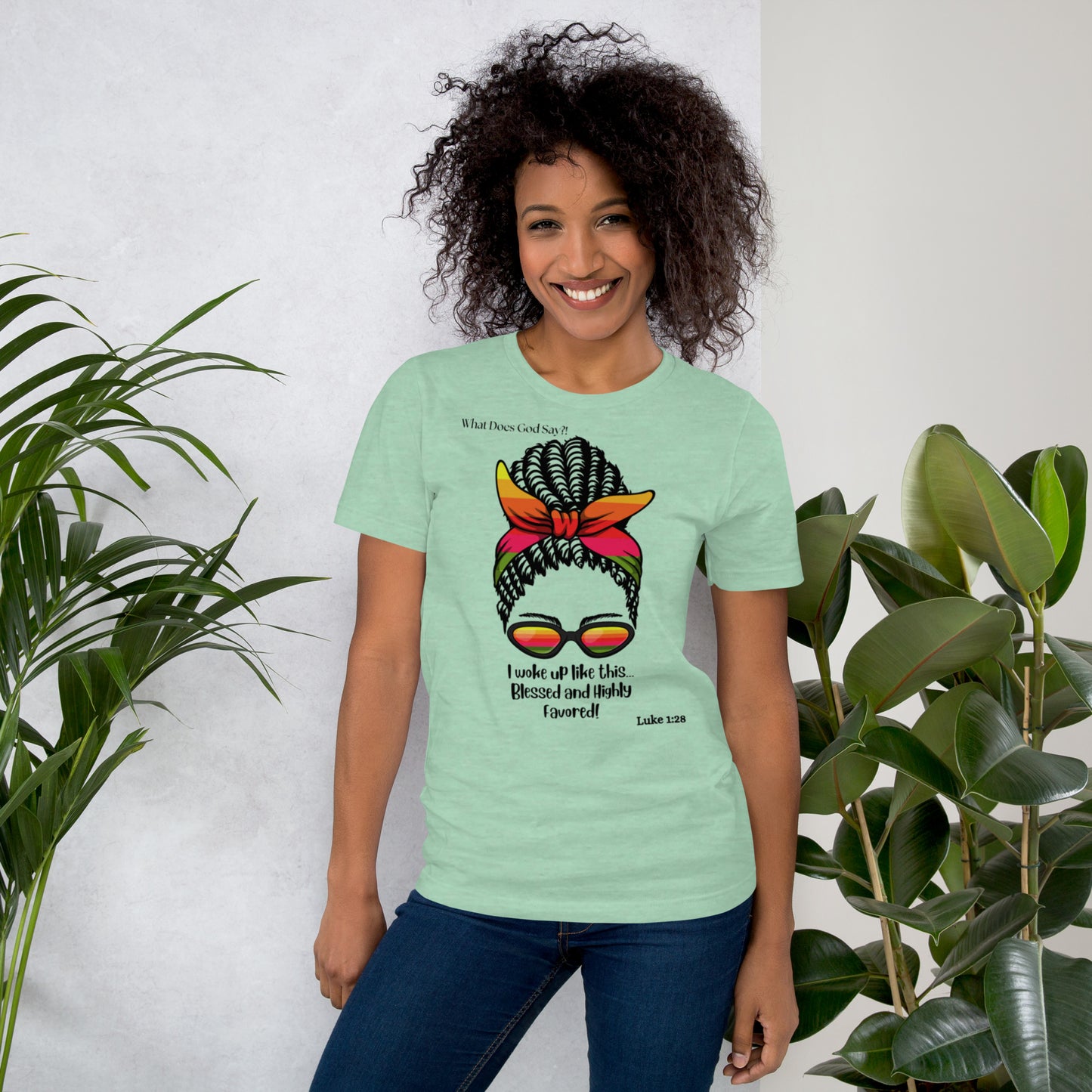 "Blessed and Highly Favored!" Unisex T-shirt - Soft