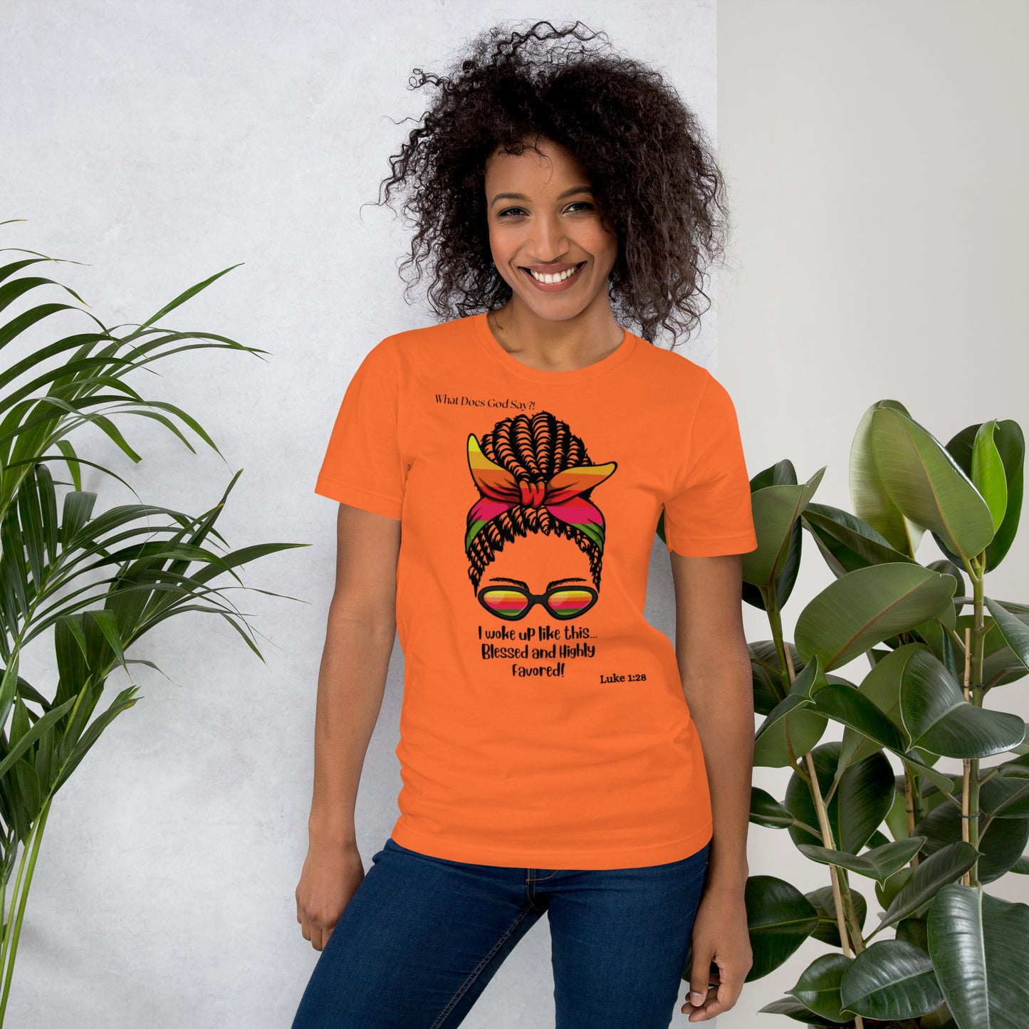 "Blessed and Highly Favored!" Unisex T-shirt - Soft