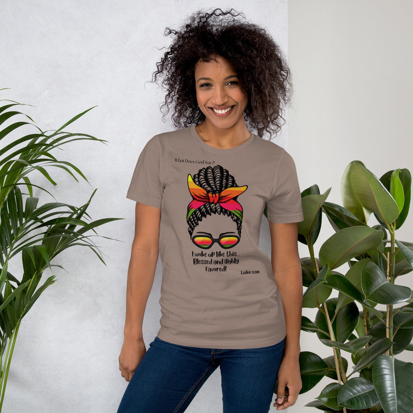 "Blessed and Highly Favored!" Unisex T-shirt - Soft