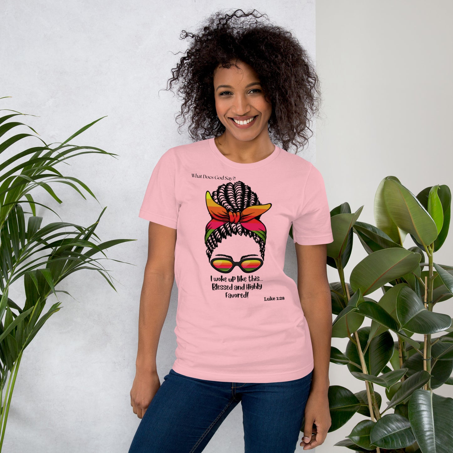 "Blessed and Highly Favored!" Unisex T-shirt - Soft