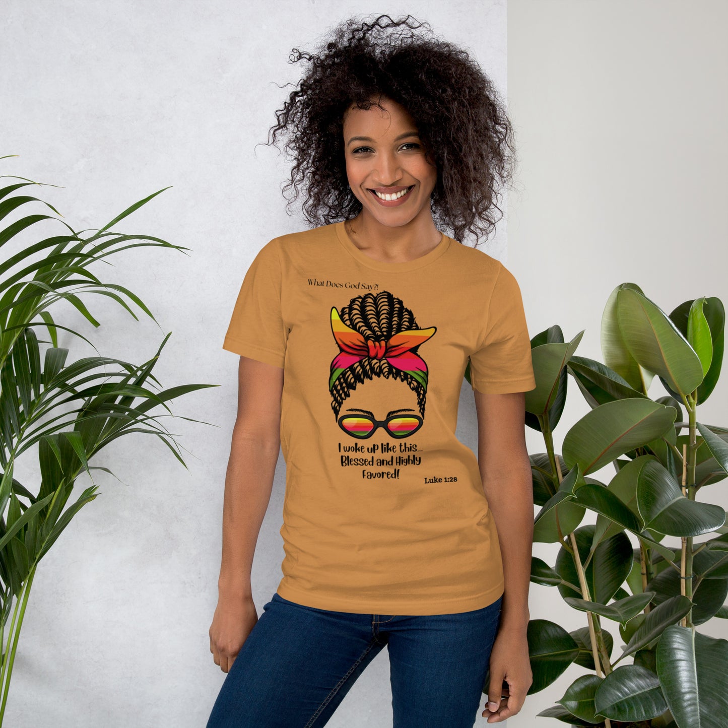 "Blessed and Highly Favored!" Unisex T-shirt - Soft