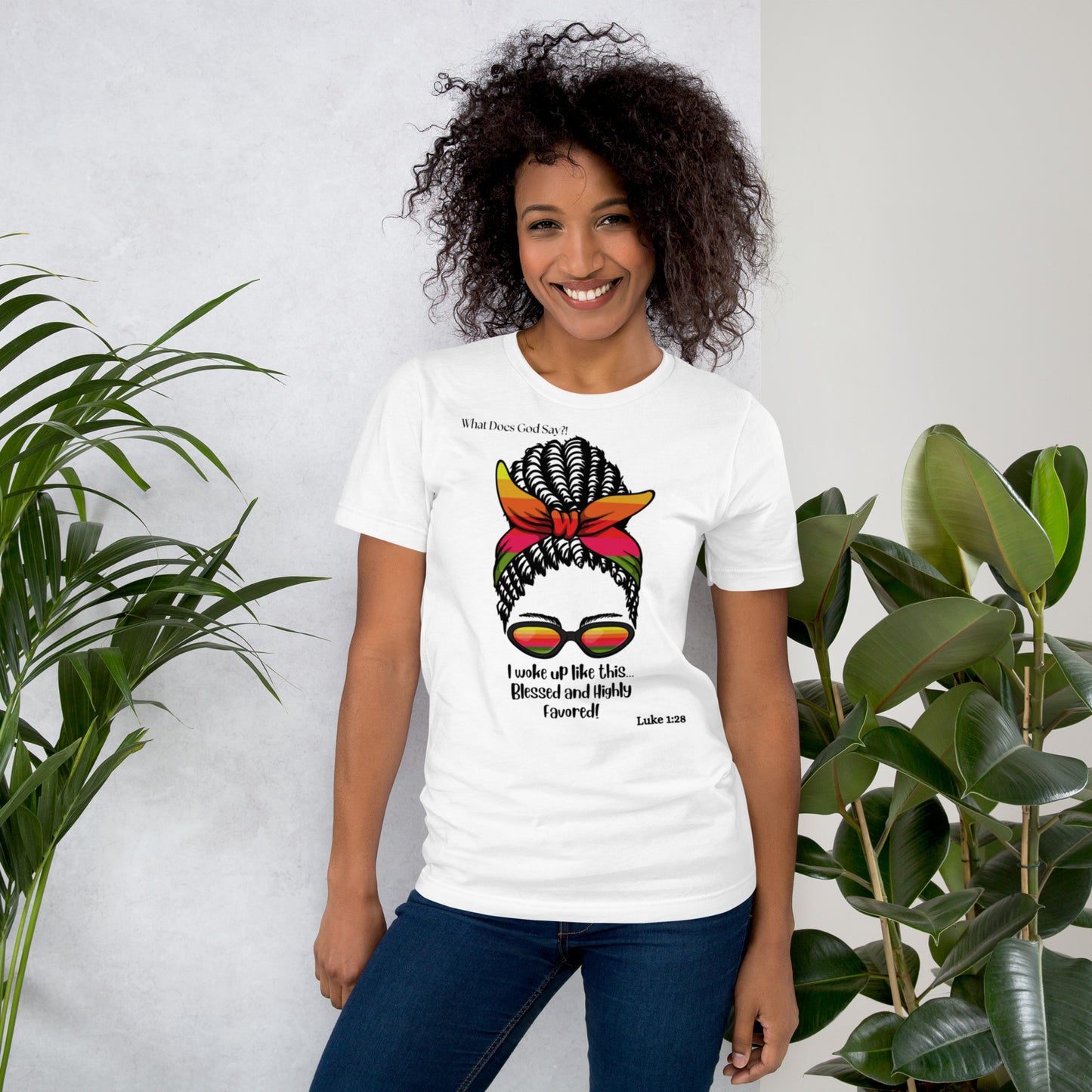 "Blessed and Highly Favored!" Unisex T-shirt - Soft