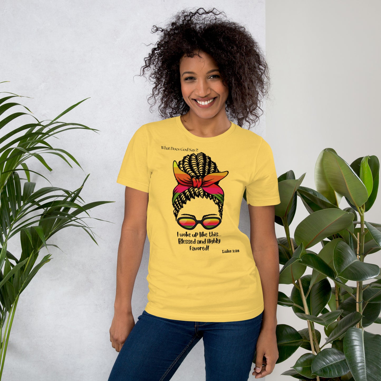 "Blessed and Highly Favored!" Unisex T-shirt - Soft
